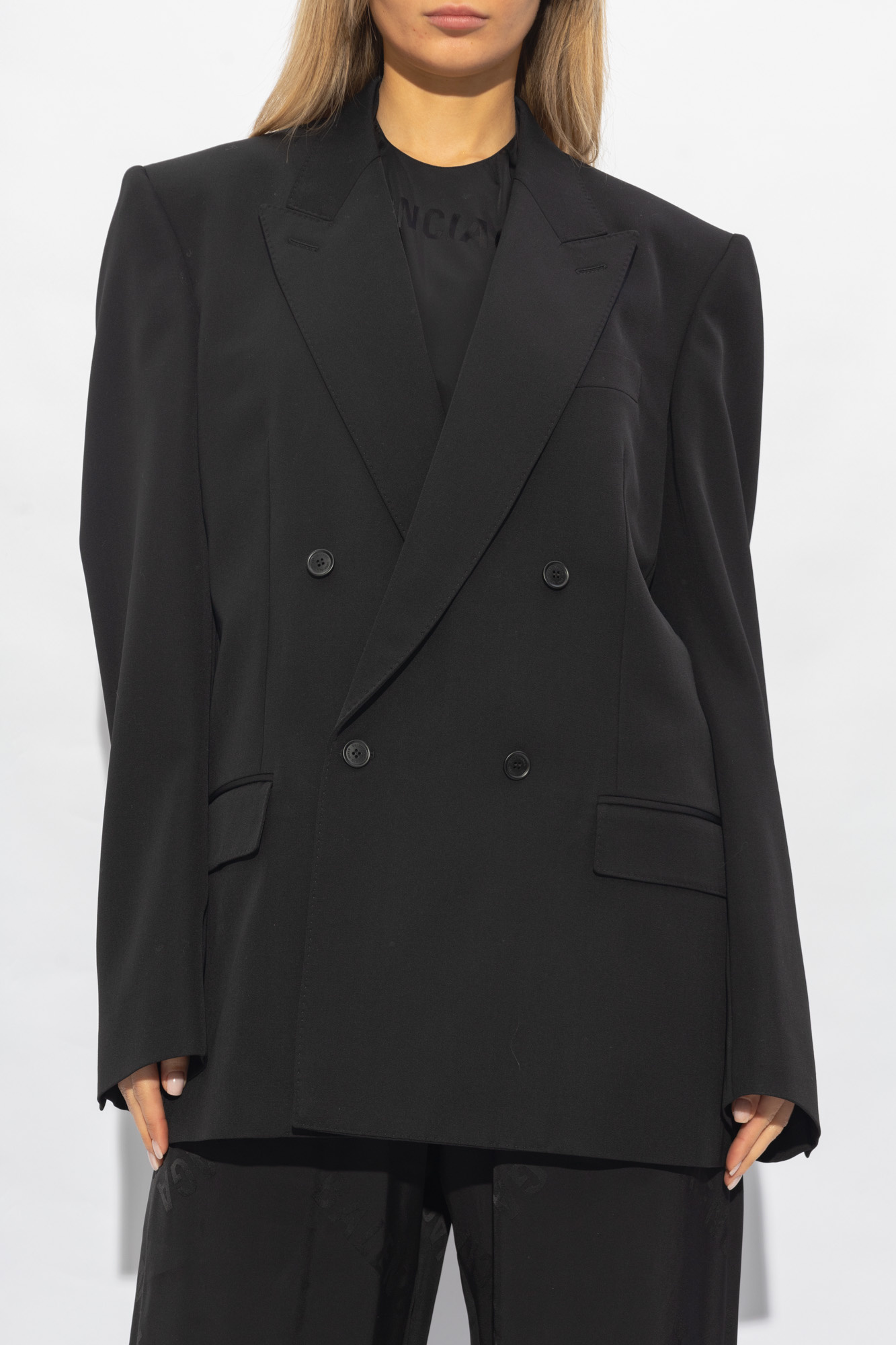 Balenciaga Oversize wool blazer | Women's Clothing | Vitkac
